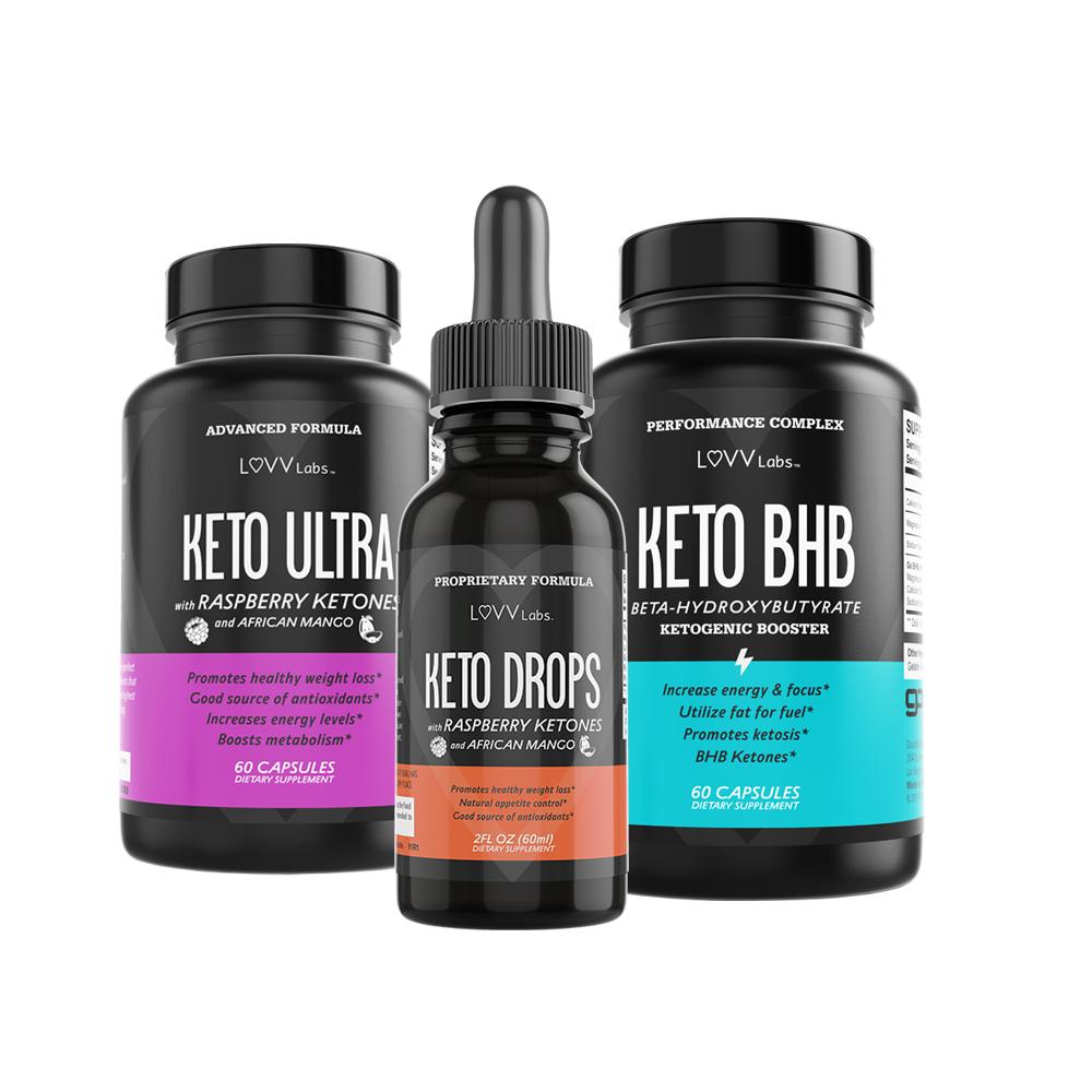 The LUVV Keto 3-Pack